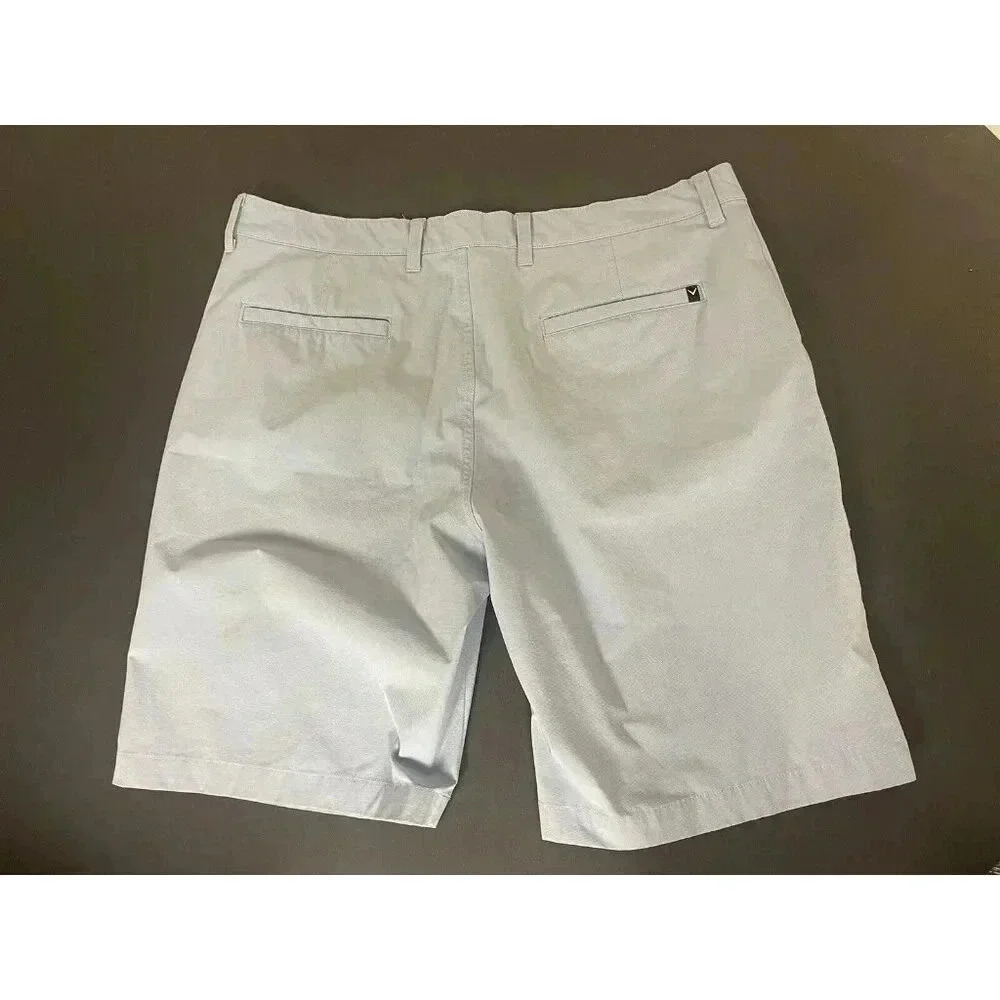 Callaway Men’s Athletic Golf Shorts 32” Light‎ Blue 10” Inseam - Picture 2 of 6